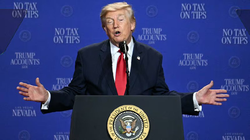 У Канады «гадкое руководство», заявил Трамп во время выступления в Лас-Вегасе